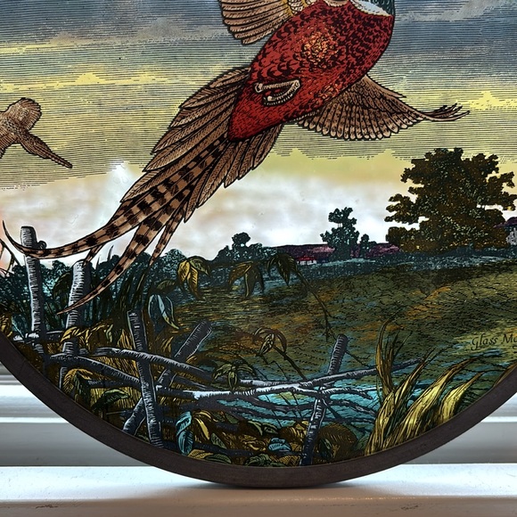 GLASS ART WINDOW STAIN GLASS- LIKE HANGING - Picture 6 of 11